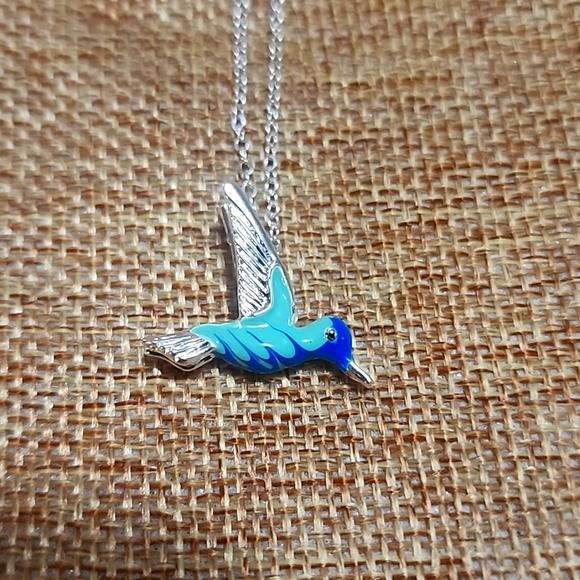 Hummingbird necklace - Picture 1 of 5